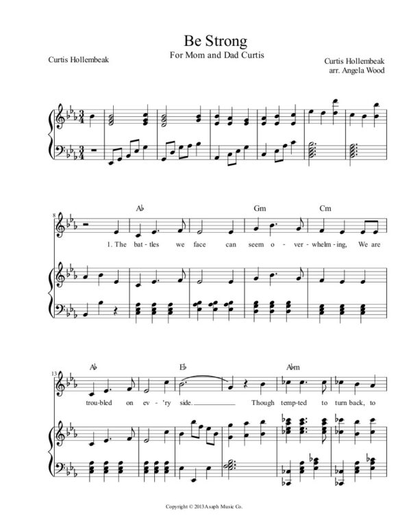 Be Strong, Duet